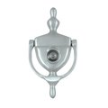 Patioplus Door Knocker-Viewer, Satin Chrome - Solid PA2667086